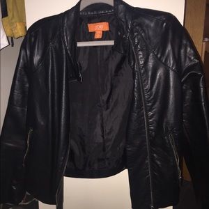 Joe Fresh fake leather jacket